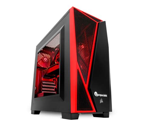 PC SPECIALIST Tornado R7 AMD Ryzen 7 RTX 2070 Gaming PC 2 TB HDD