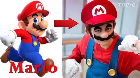 Super Mario In Real Life Mario Bros Characters In Real Life Top