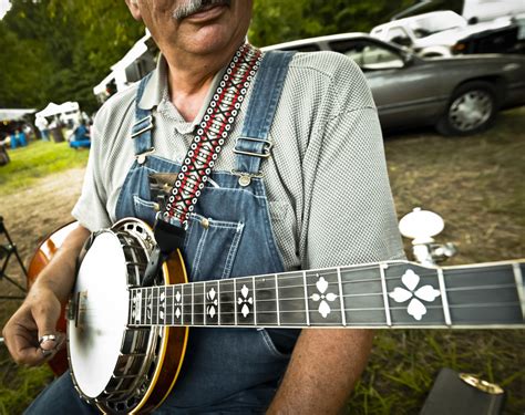 Hillbilly Playing Banjo