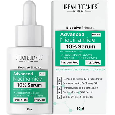 Buy Urbanbotanics® 10 Niacinamide Face Serum For Acne Acne Smarks