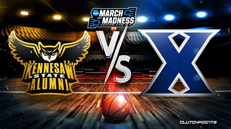 March Madness Odds Kennesaw State Xavier Prediction Pick How To