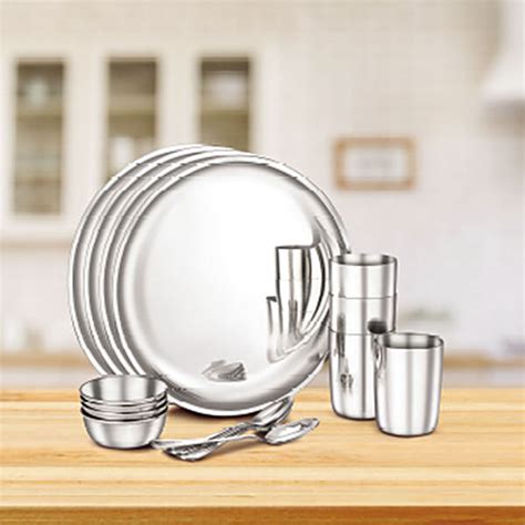 Buy Judge By Prestige Classic Stainless Steel Dinner Set Online At Best