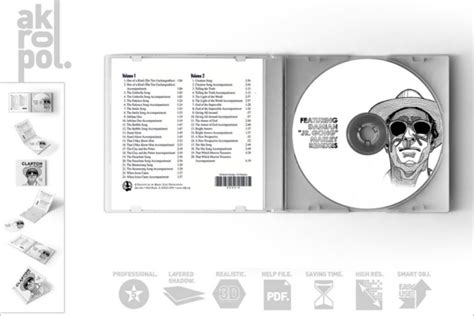 23 DVD Case Templates Free PSD InDesign Word Designs