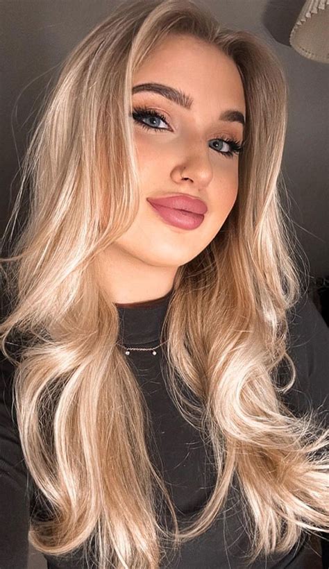 Dirty Blonde Hair Colour Ideas Peach With Champagne Blonde