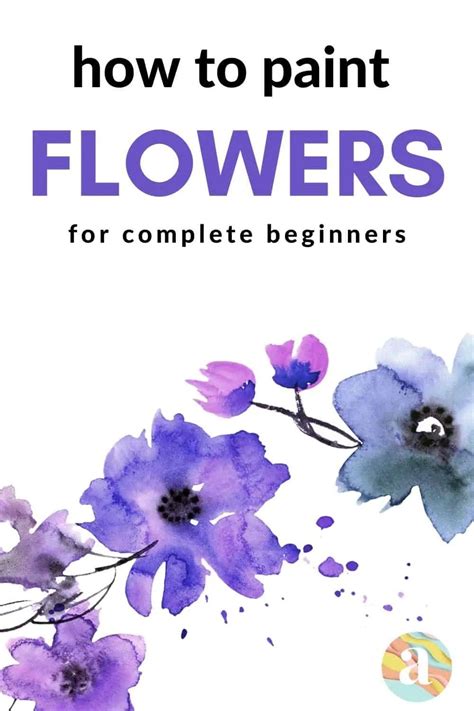 How To Draw Flowers With Watercolors The Ultimate Guide Artofit