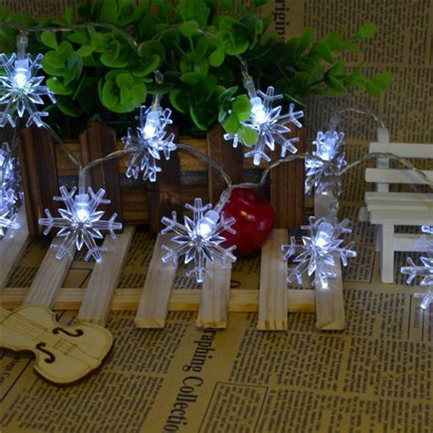 30LED 6 5M Snowflake Solar String Lights Solar String Lights Shenzhen