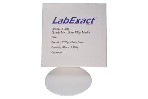 IW Tremont Co Inc LabExact Quartz Microfiber 2 4cm EPA PM10 Ambient