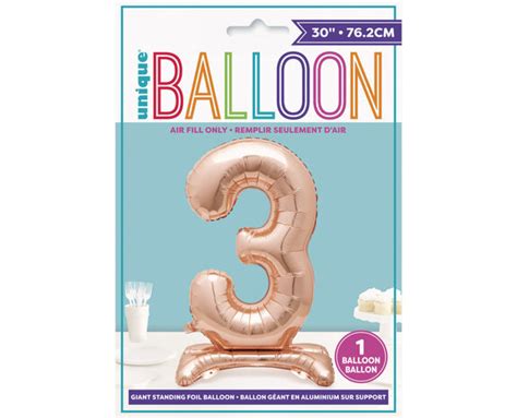 Folienballon Figur Rose Gold Standard Cm Partywinkel