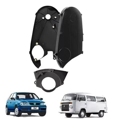 Kit Capa Correia Kombi Flex Motor Power V Vw Gol Frete Gr Tis