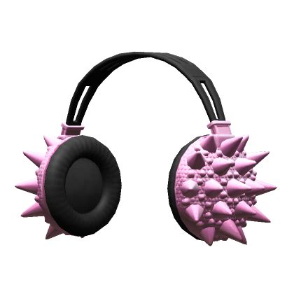 Light Pink Grunge Spikey Headphones S Code Price RblxTrade