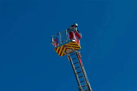 Fire brigade ladder Stock Photos, Royalty Free Fire brigade ladder Images | Depositphotos