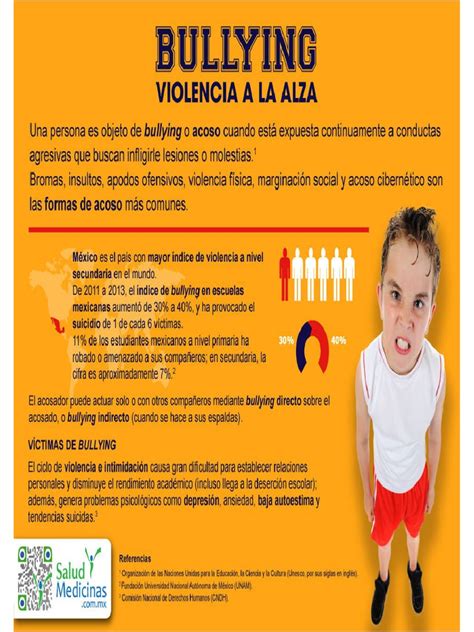 Infografía Bullying Pdf