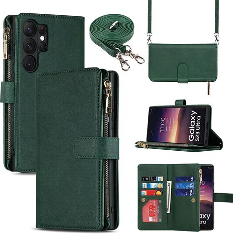 Amazon Jaorty For Samsung Galaxy S23 Ultra 5G Wallet Case For