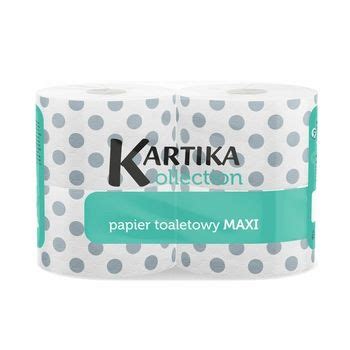 KARTIKA KROPKI Papier Toaletowy Maxi 4 Rolki 3 Warstwowy ERLI Pl