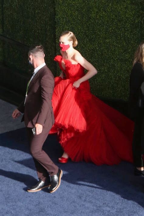 AMANDA SEYFRIED Arrives at 2021 Oscars in Los Angeles 04/25/2021 ...