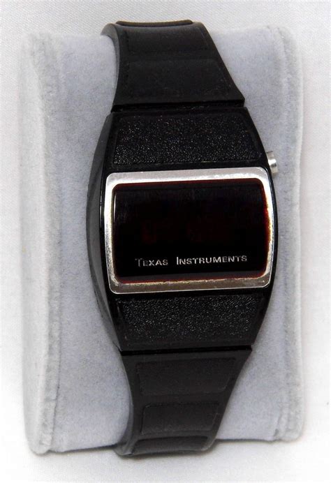 Vintage Texas Instruments Led Watch Model Ti Original Swiss Made