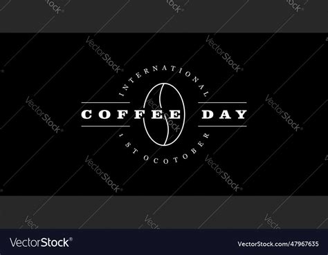 Coffee day Royalty Free Vector Image - VectorStock