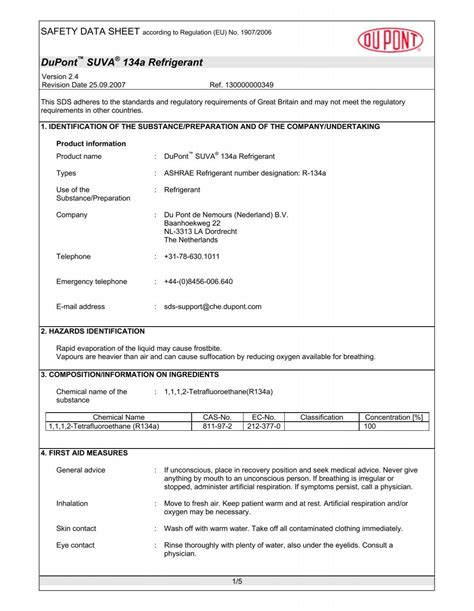 Gas Refrigerante R A Pdf Firefighting Chemistry Off