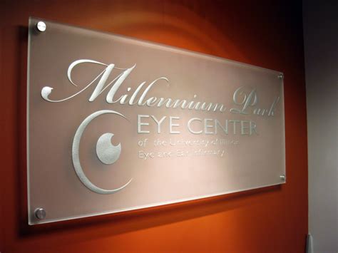 Etched Glass Signage