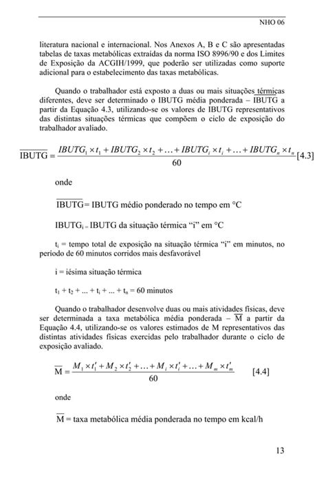 Norma Higiene Ocupacional Nho Pdf