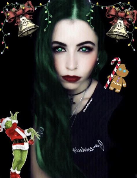 Alternative Model Il Grinch Lady Boleyn Il Grinch Fashion Black