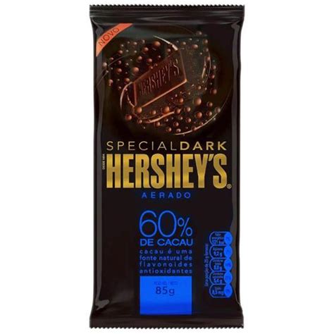 Tablete Chocolate Aerado Special Dark Cacau G Hersheys