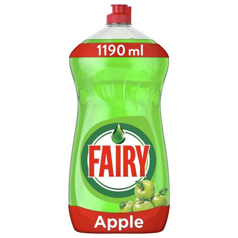 Fairy Clean Fresh Washing Up Liquid Apple Ml Wilko