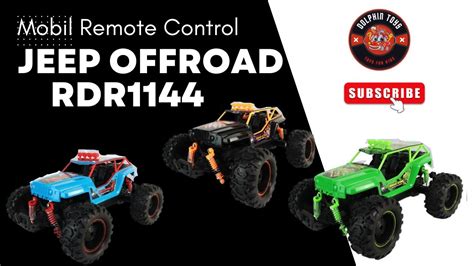 Mobil Remote Remot Kontrol Control Rc Jeep Offroad Sand Monster Wd