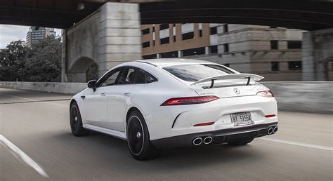 2019 Mercedes AMG GT 53 4 Door Coupe US Spec Rear Three Quarter