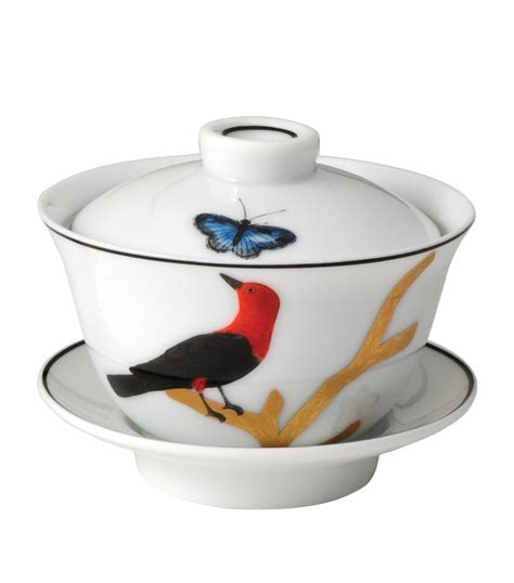 Bernardaud Multi Aux Oiseaux Small Lidded Bowl Harrods UK