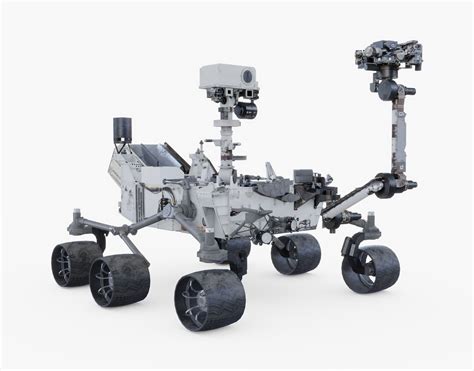 Mars Curiosity Rover Animated 3D asset | CGTrader