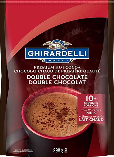 Ghirardelli Double Chocolate Premium Hot Cocoa Mix 298g