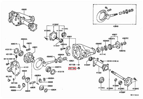 Genuine Toyota Landcruiser Series Fj Bj Hj Front Axle Magnetic