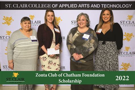 2022 Chatham Scholarship Awards St Clair College