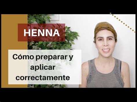 Gu A Completa C Mo Aplicar Henna En El Pelo Para Lograr Un Resultado