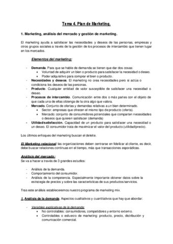 TEMA 4 PLAN DE MARKETING Pdf