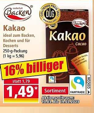 Dr Oetker Kakao Zum Backen Angebot Bei REWE Kaufpark