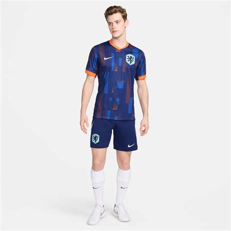 Nike Netherlands Away Shirt 2024 Adults Blue