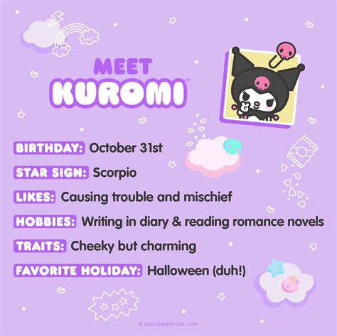 Sanrio On Twitter Shes Cheeky But Charming Kuromi Is Our Friend