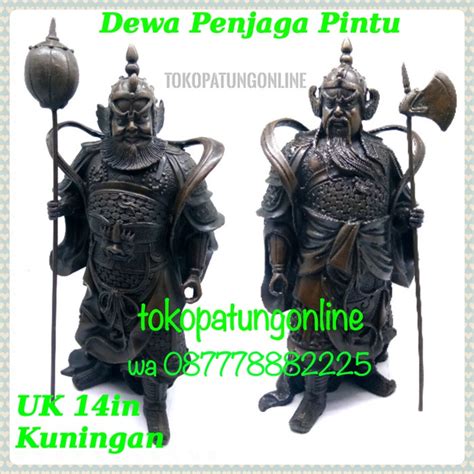 Jual Patung Dewa Penjaga Pintu Kuningan Shopee Indonesia