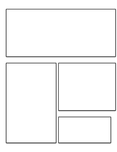 Graphic Novel Template Free Printable Printable Templates