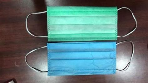 General Purpose Ear Loop PP Non Woven 3 Ply Face Mask At Rs 5 In Tiruppur