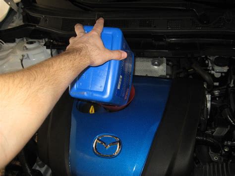 Mazda CX 5 SkyActiv G Oil Change Filter Replacement Guide 030