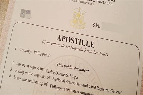 Apostille Philippine Document Ask An Atty