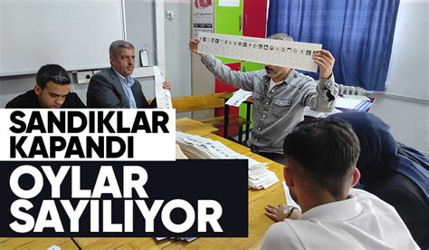 Sandıklar kapandı oy sayımına geçildi Akyazı Haber Akyazı nın Bir