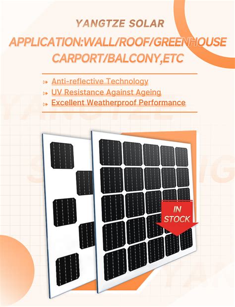 400w Bifacial Double Glass Half Cell Bipv Blaclk Solar Glass Panel