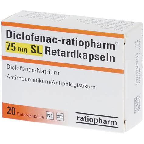 Diclofenac Ratiopharm Mg Sl St Shop Apotheke