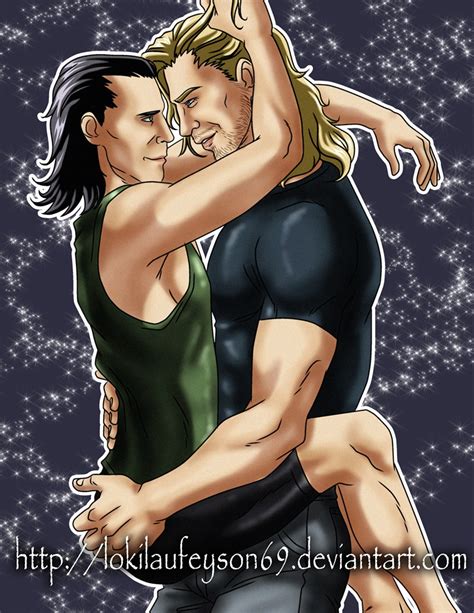 Thor And Loki Bromance In Midgard By Lokilaufeyson69 On Deviantart