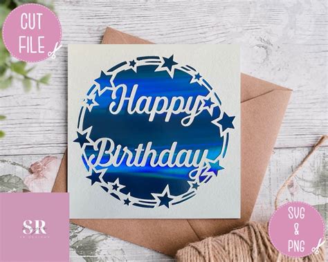 Svg 3d Pop Up Birthday Card Bundle Birthday Svg Bundle Etsy Uk