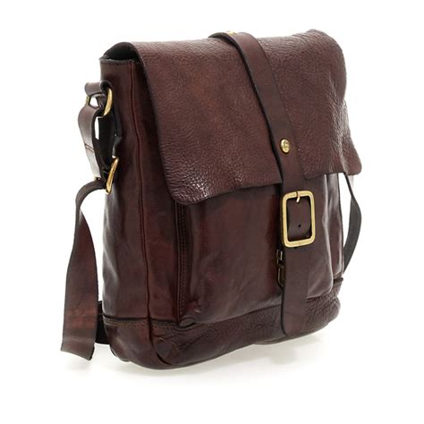 Crossbody Bag Garofano Brown Campomaggi